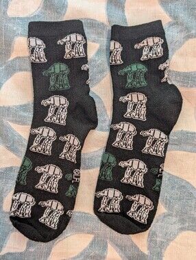 Men's Black Star Wars Socks